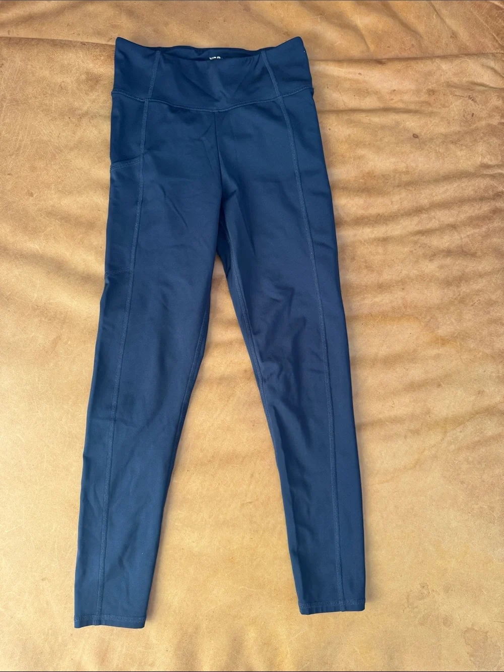 Abercrombie Kids Girls Navy High-Waist Active Leggings size 11/12